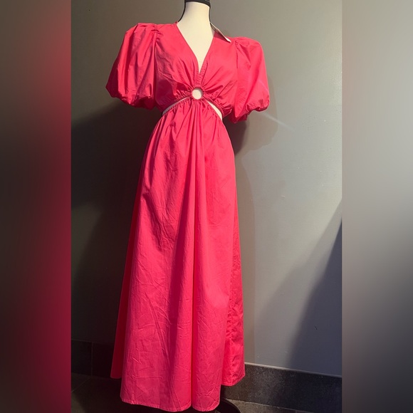 Deluc Dresses & Skirts - DELUC WOMEN'S COTTON PISARRO
DRESS in FUCHSIA. Size S. NWT